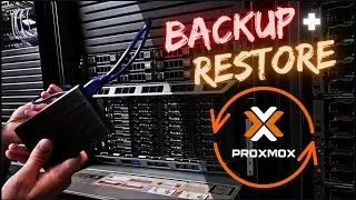 Proxmox Backup Restore and Migrating Homelab USB + TrueNAS Network Share - How To Proxmox 7.4 2023