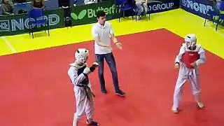 бой средних тхэквондо Донецк