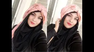 SEMI TURBAN HIJAB STYLE ~ ORNA HIJAB GODOWN ~ THE MODISH DAMSEL ✅
