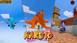 This ADD-ON is INSANELY GOOD!🔥 l NARUTO STRIKER FOR MINECRAFT PE/BE 26.21+ (FULL REVIEW!!)