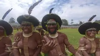 Papua New Guinea-Enga cultural show -2019