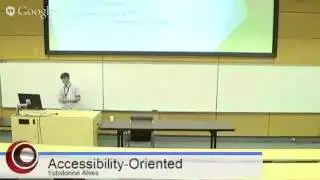 FSOSS 2013 Accessibility-Oriented Paradigm for Designing UI