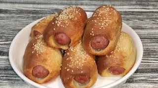 Сосиски в КЕТО тесте  Без глютена