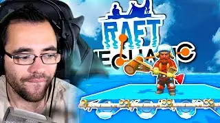 SCRAP MECHANIC - RAFT MECHANIC ÉPISODE 1 la survie débute avec Luffy  !