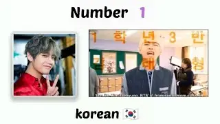 How many Languages can BTS Taehyung speaks 💜 #bts #v