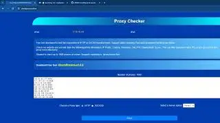 How to check proxies in large numbers