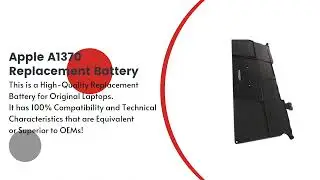 Replacement Battery for Apple A1370