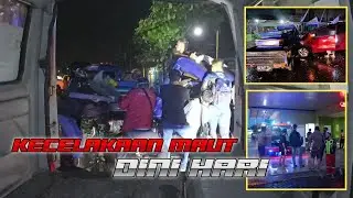 ADU BANTENG PICK UP VS MINIBUS 2 ORANG TEWAS❗|| EMERGENCY RESPON