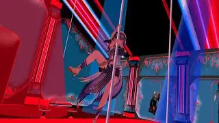 Genshin Impact MMD Candace Body Party Pole Dance