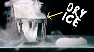 Fun experiment with Dry ice / Trap gas in a bubble / Show  Magic with Dry ice / Make Smoky bubbles
