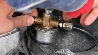 Replacement of BRC LPG filters: vapor and liquid phase