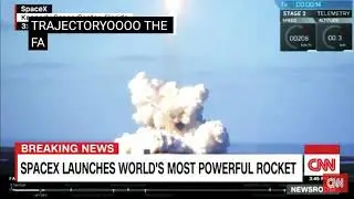 Breaking news Space X launched | today| world's most powerful Rocket