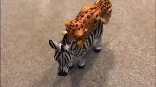 Spirit Of The Stallion Cougar Fight Scene - Stop Motion Version!