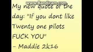 Quote of the day (read description)