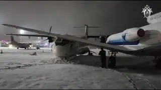 ATR-72 столкнулся с Як-40 в аэропорту Сургута