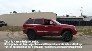 Jeep WK Quadra-Drive II, Popping Differential Noises