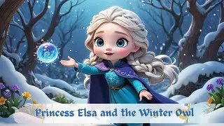 Princess Elsa and the Winter Owl: A Tale of Wisdom and Friendship | Fairy Tales | Story for Bedtime