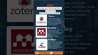 Top 3 Aplikasi Manajemen Referensi untuk Penelitian cocok untuk Mahasiswa