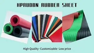 Neoprene Rubber Sheet - Black
