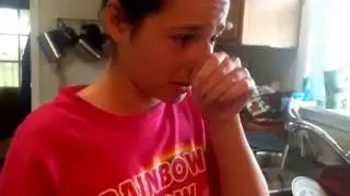 making a mess