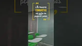 As maiores conquistas são feitas de pequenos passos - EDM #estudos #aulasparticulares #prevestibular
