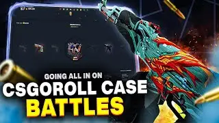 ANOTHER DAY ON THE CSGOROLL BATTLES WITH 100 COINS !!