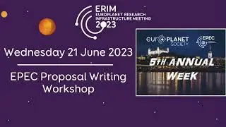 EPEC Annual Week 2023: Proposal Writing Workshop (Wednesday 21 June)