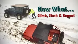 Relic Snow Wheeling // Land Cruiser FJ40 & Willys CJ2a