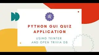 GUI Quiz Application using Tkinter and Open Trivia DB | Python Project