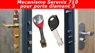 TUTO comment changer une serrure picard serenis 710 d'une porte picard diamant 3 ?