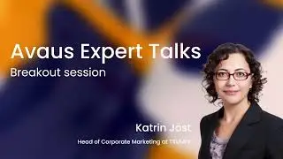 Start with people, end with an ecosystem (Katrin Jöst, TRUMPF)