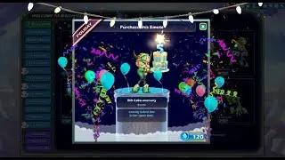 BRAWLHALLA 🎂New Emote 5th🎂🎉🎉 Cake-aversary, Title, Skin, color scheme( Free for All ) - Patch 5.00