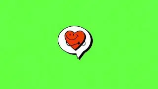 Heart Love Greenscreen