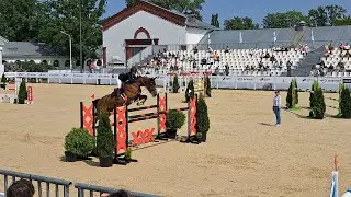 Конный спорт. Конкур. Ксения Хайрулина.  Кубок BITRIVER CUP. Москва, ВДНХ. 27.05.2023