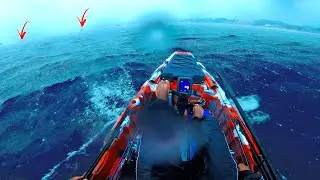 TEMPESTADE NO MAR QUASE DEU RUIM | Pescaria de Caiaque.