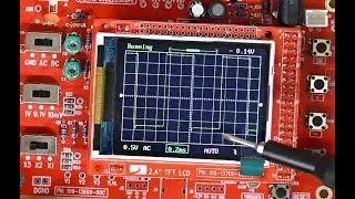 C.K. Builds an inexpensive digital oscilloscope kit