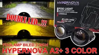 Review of the Hypernova A2+ Bi-LED Foglamp with 2-inch 3-Color Lens for Honda Oval + Toyota