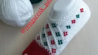 Ajurlu ve Dolamali Bes Sis Patik Yapimi~ Rengarenk Patiklerim