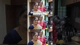 Highlights of Sunday Samayal Karnataka Spl Vlog🍲 Full video link in comments ✨ 