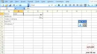 Recording Macros in Excel 2003