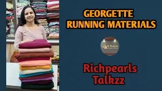 GEORGETTE RUNNING MATERIALS |EP#1|wh.app. 81293 27473