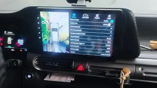 Hyundai stargazer 2024 installed head unit and camera 360°