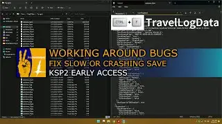 KSP 2, Fix Slow or Crashing Save File