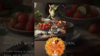 Дракон и коктейль 🍹
