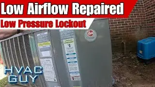 Heat Pump Locked Out On Low Pressure! 