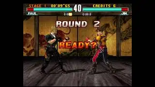 Paul With Jin Kazama Fighting Style Stun Jin and Dont Know How to Fight Tekken 3