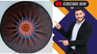 easy string art(thread art) #string_art #stringart_tutorial