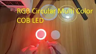 RGB Circular Multi Color COB LED(Colorful and dazzling, free customization)