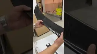 Тюнинг BMW X6 F16. Спойлер карбон широкой для автомобилей BMW X6 F16. Спойлер выполнен из карбона.