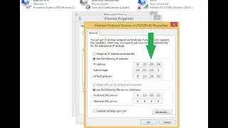 Set Static IP Address on Window 10 |  Fix Static IP on Windows| Static IP address
